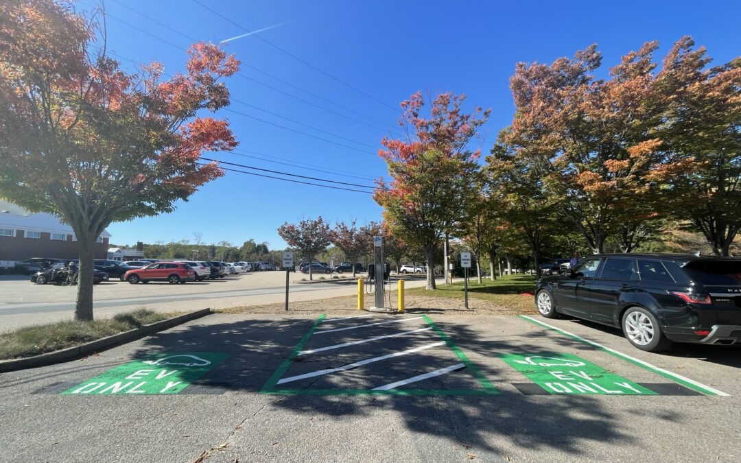 EV Charging Stations Installed Around Town, With More To Come