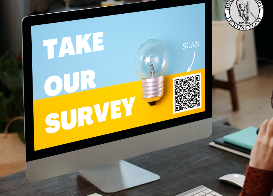 Hingham Light wants to hear your feedback! Take the 2023 Residential Customer Satisfaction Survey
