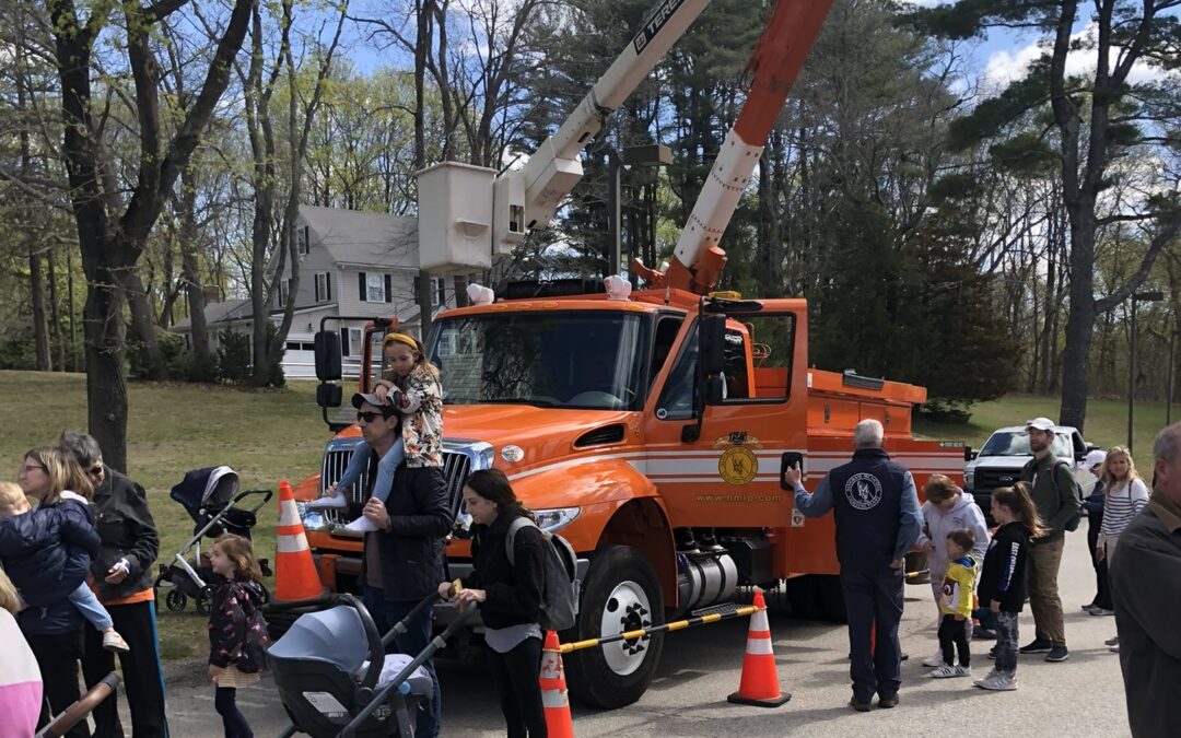 Touch-A-Truck at the Library