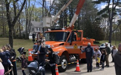 Touch-A-Truck at the Hingham Library